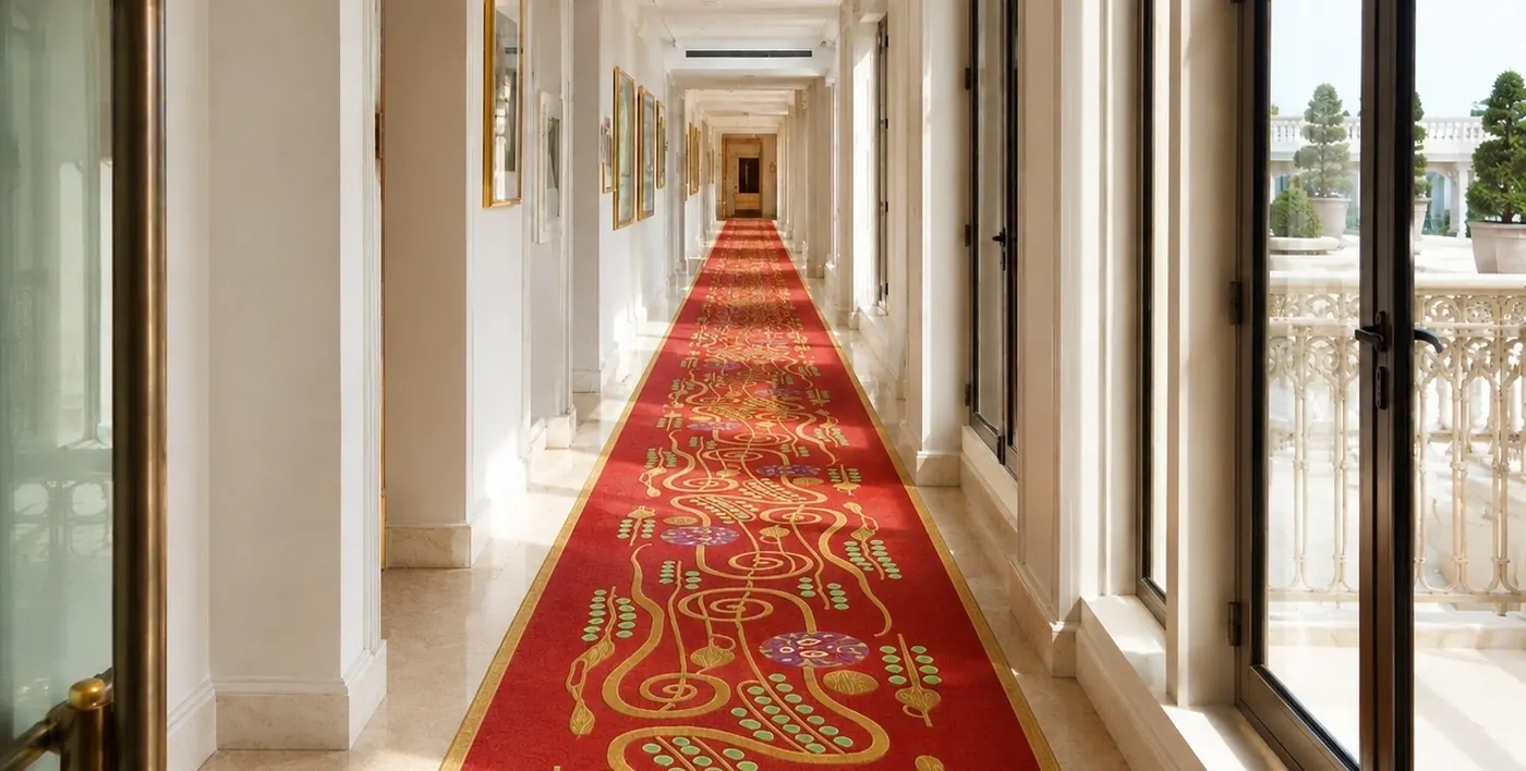 Pasillo de hotel · diseño personalizado
