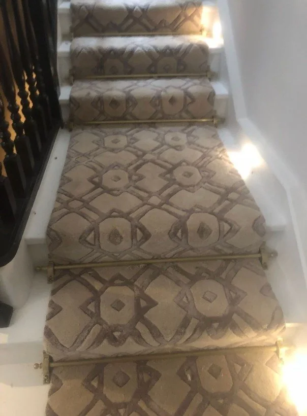 Geométrico en taupe